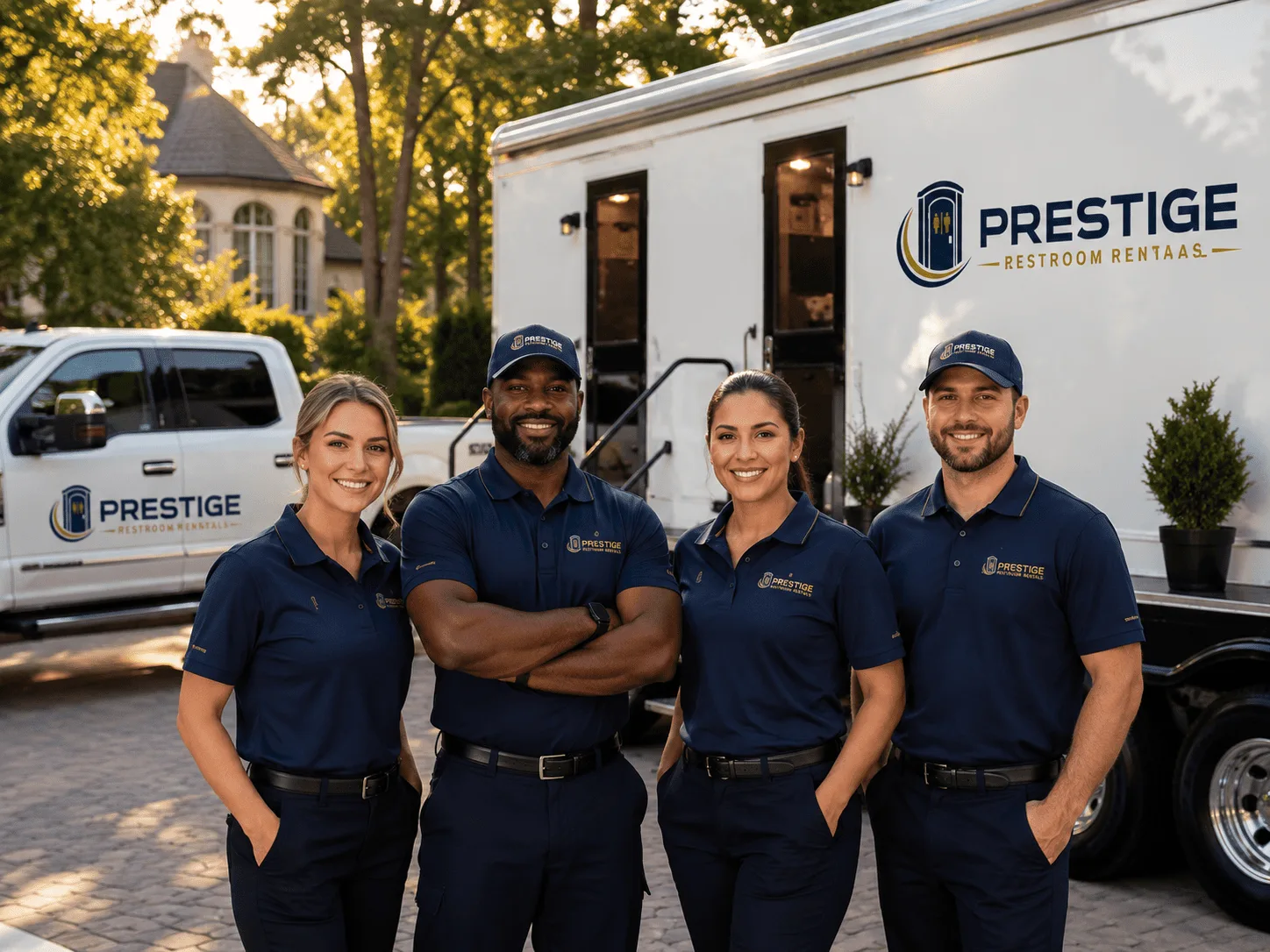 Trusted Luxury Portable Restrooms company in Brewster, KS